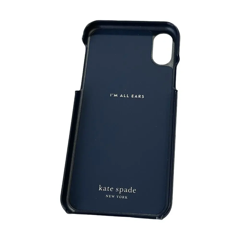 Kate Spade Iphone X / XS OWL applique phone case